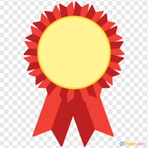 FREE Red Award Ribbon Clipart WM | Pearly Arts