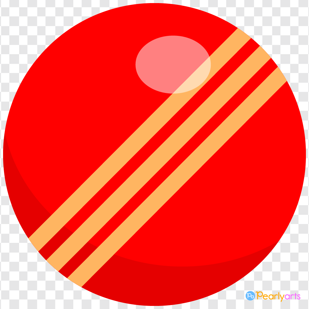 FREE Red Croquet Ball Clipart WM | Pearly Arts