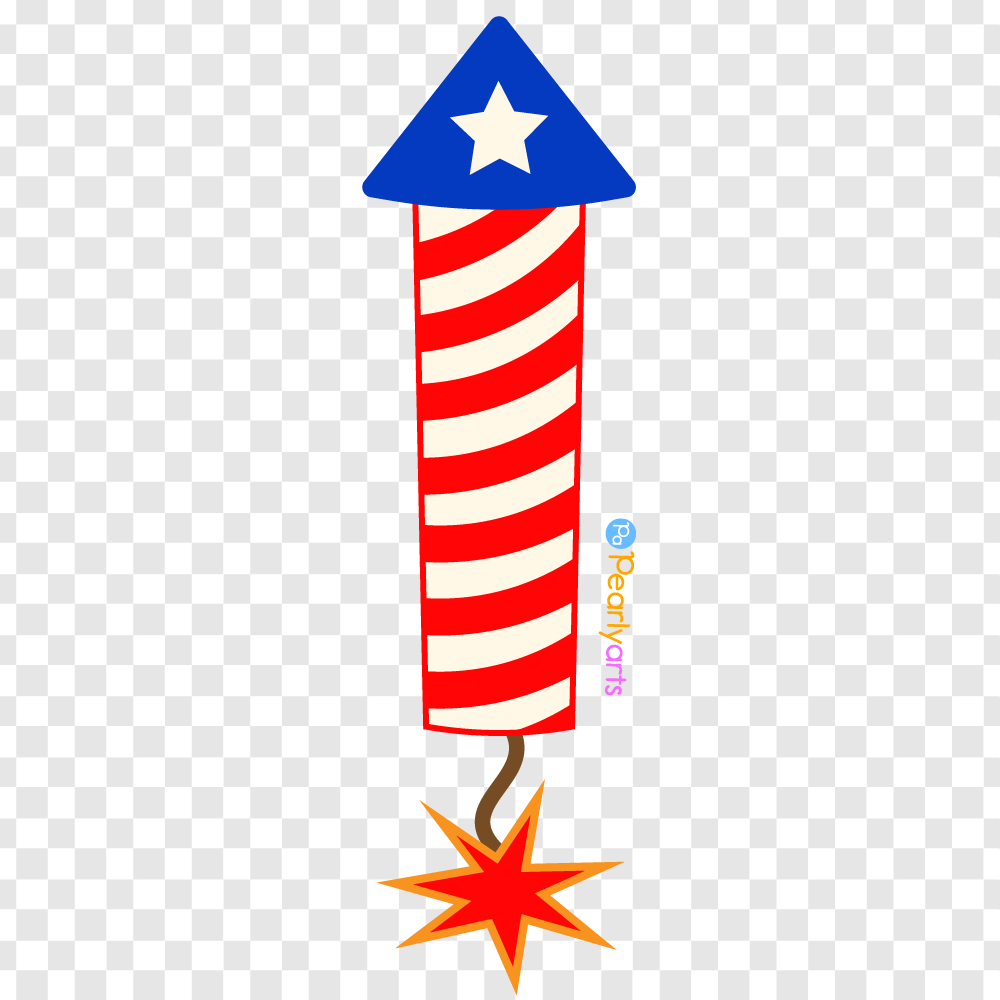 FREE Firework Rocket Clipart WM | Pearly Arts