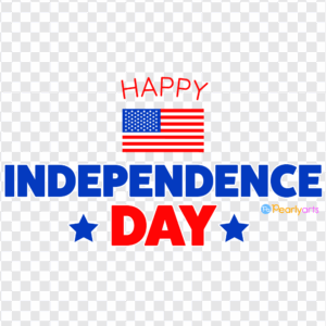 FREE Happy Independence Day Clipart WM | Pearly Arts