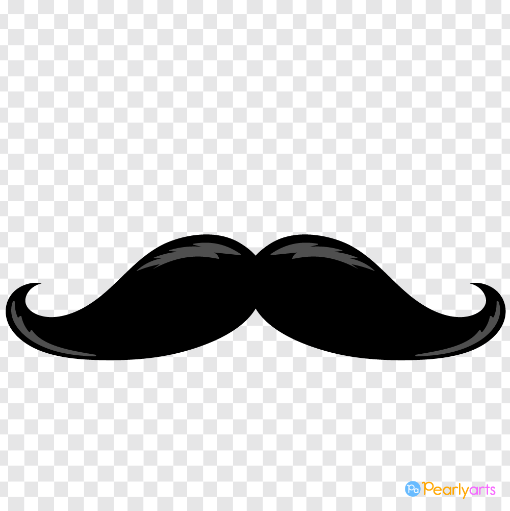FREE-Mustache-Clipart-WM.png | Pearly Arts