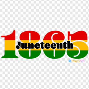 Free Juneteenth 1865 Clipart WM | Pearly Arts