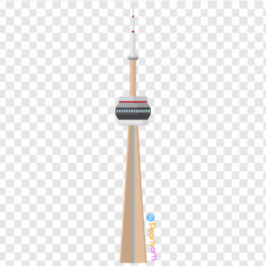 CN Tower Clipart WM | Pearly Arts