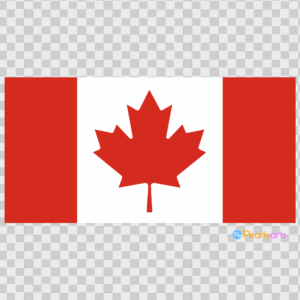 FREE Canada Flag Clipart WM | Pearly Arts