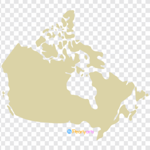 FREE Canada Map Clipart WM | Pearly Arts