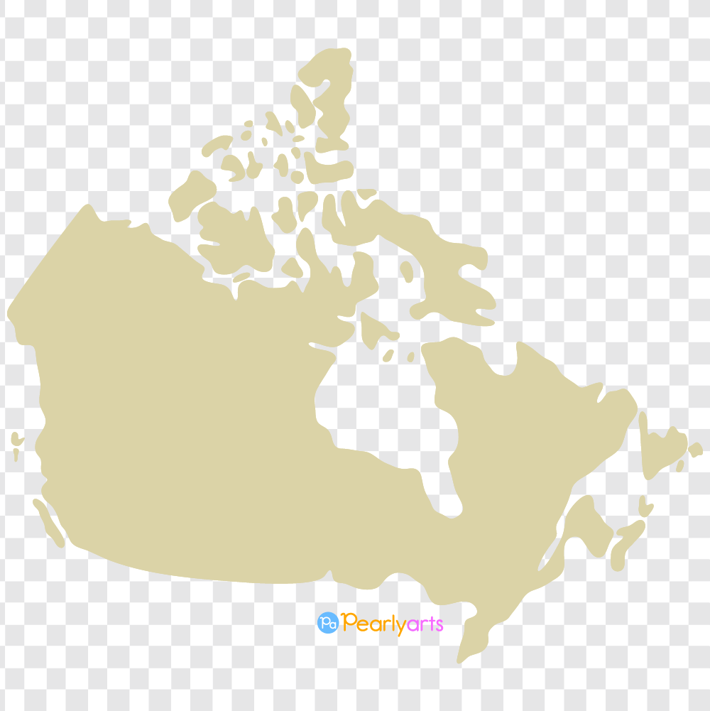 FREE Canada Map Clipart WM | Pearly Arts