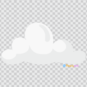 FREE Cloud Clipart WM | Pearly Arts