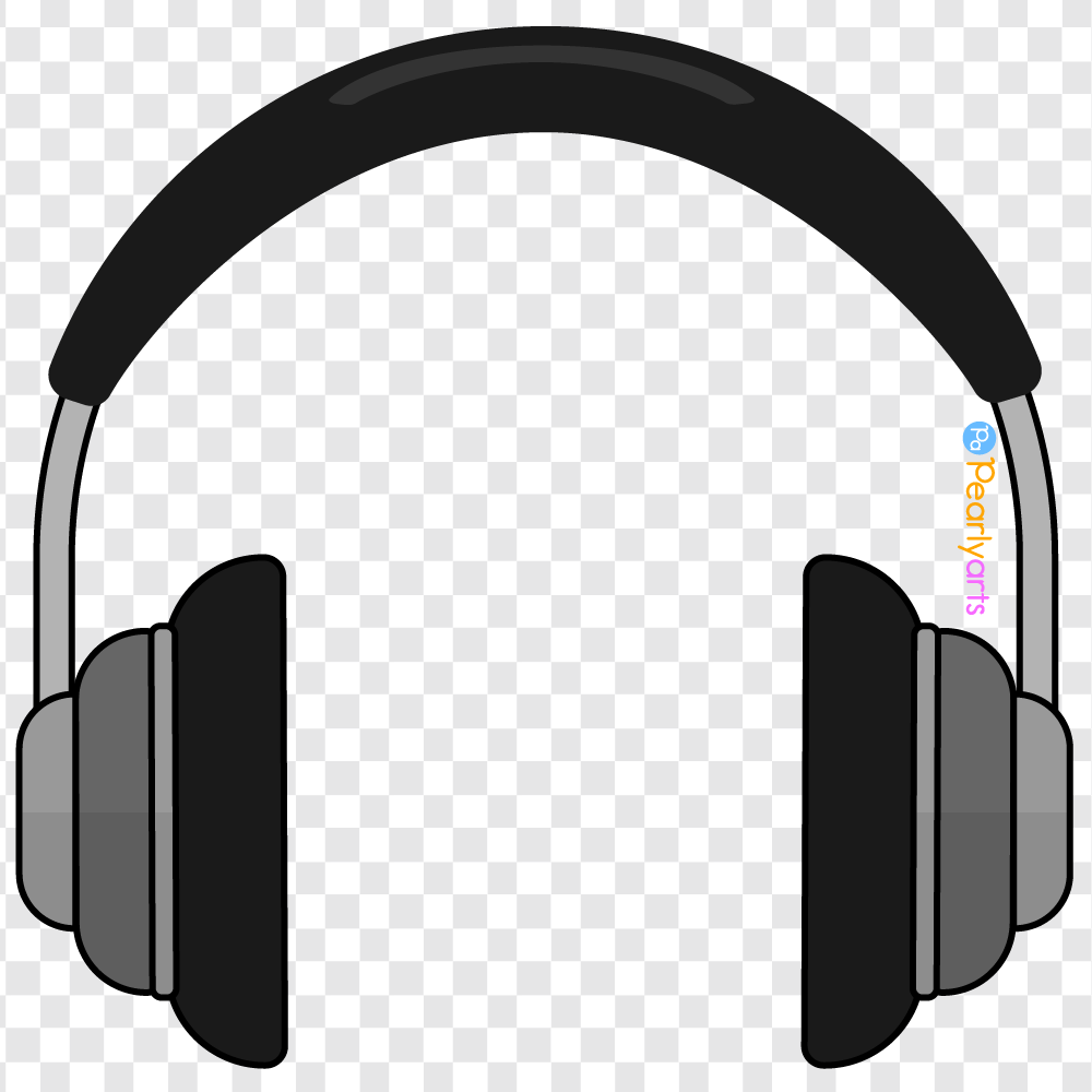 FREE Headphones with outline WM | Pearly Arts