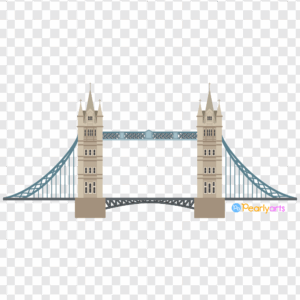 FREE London Bridge Clipart WM | Pearly Arts