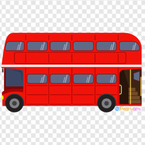 FREE London Bus Clipart WM | Pearly Arts
