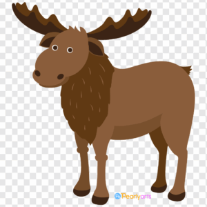 FREE Moose Clipart WM | Pearly Arts