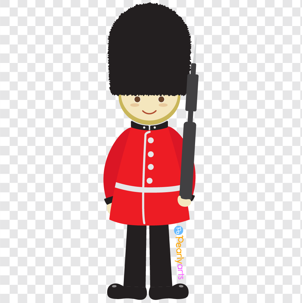 FREE Royal Guard Clipart WM | Pearly Arts