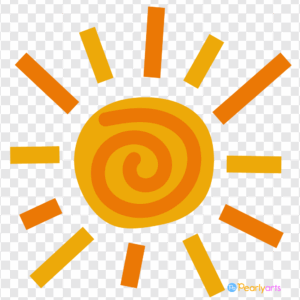 FREE Sun Clipart WM | Pearly Arts