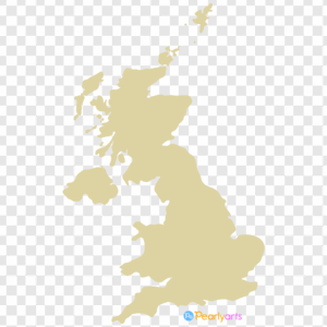 FREE United Kingdom Map Clipart WM | Pearly Arts