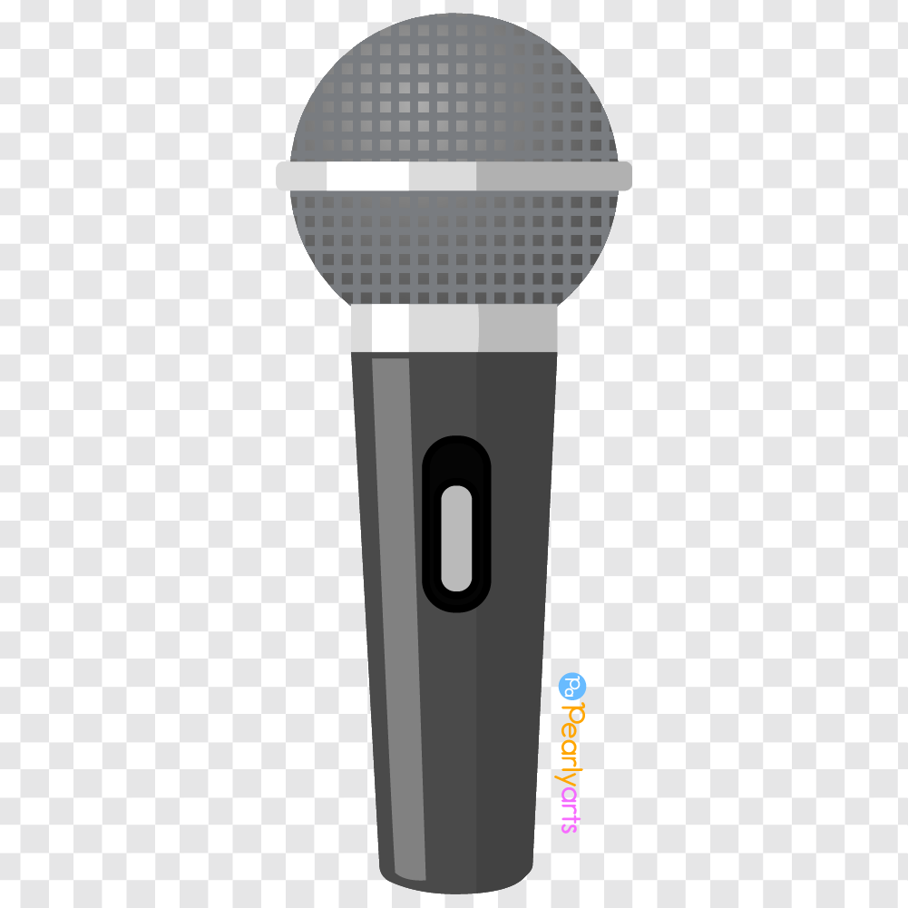 Vocal Microphone Clipart WM | Pearly Arts