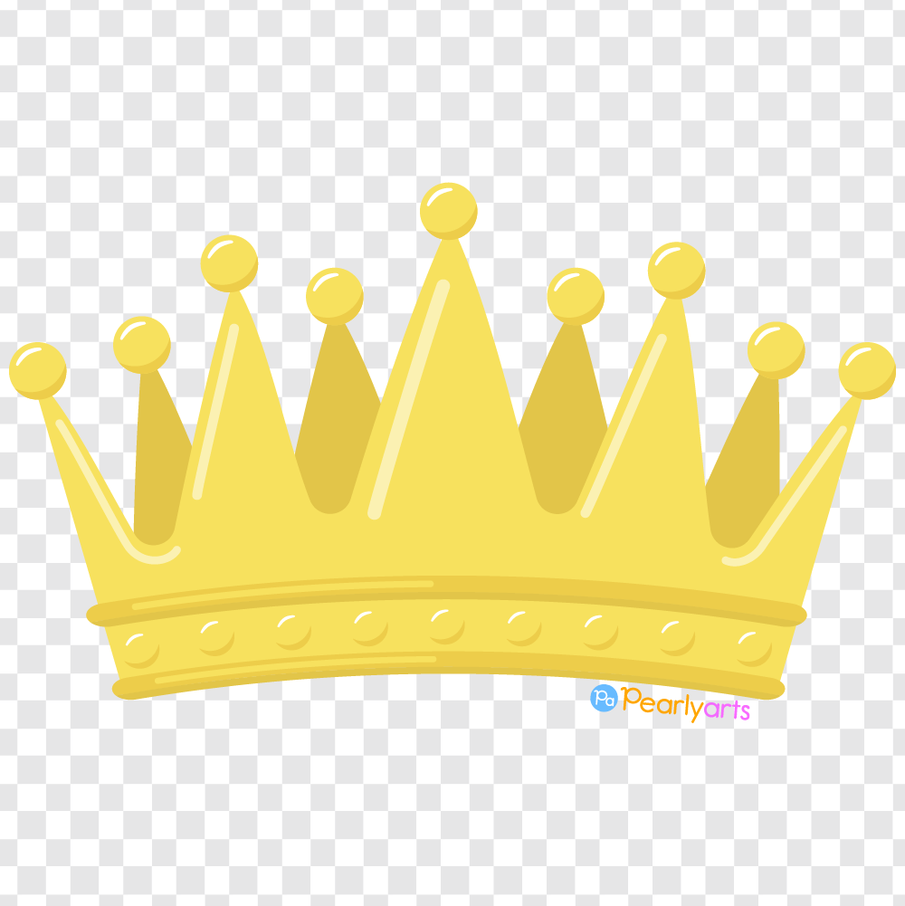 FREE Queen Crown Clipart WM | Pearly Arts