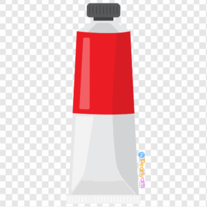 FREE Red Tube Paint Clipart WM | Pearly Arts