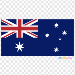 FREE Australia Flag Clipart WM | Pearly Arts