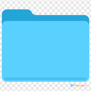 FREE Light Blue Folder Icon Clipart WM | Pearly Arts