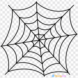 FREE Spider Web Clipart WM | Pearly Arts