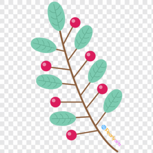 FREE Christmas Twig Clipart 1 WM | Pearly Arts