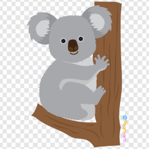 FREE Koala Clipart WM | Pearly Arts