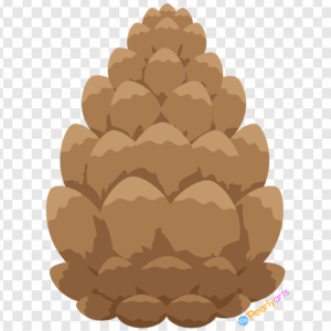 FREE Pine Cone Clipart WM | Pearly Arts