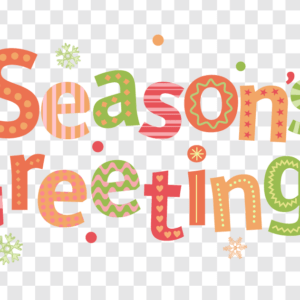 FREE Season's Greetings Clipart WM | Pearly Arts
