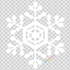FREE White Snowflake Clipart 1 WM | Pearly Arts