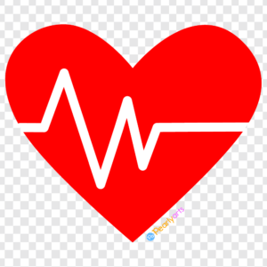 FREE Heart Lifeline Clipart WM | Pearly Arts