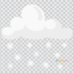 FREE Snow Cloud Clipart WM | Pearly Arts