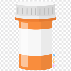 Pill Bottle Clipart WM | Pearly Arts