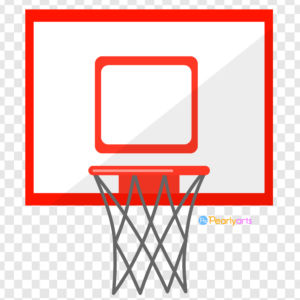FREE Basketball Hoop Clipart WM | Pearly Arts