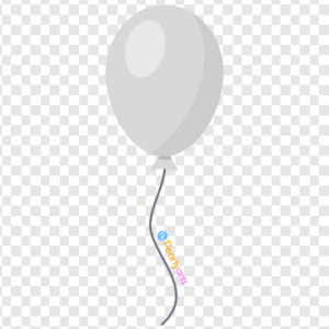 FREE Silver Balloon Clipart WM | Pearly Arts
