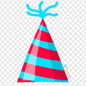 Free Party Hat Clipart Stripe WM | Pearly Arts