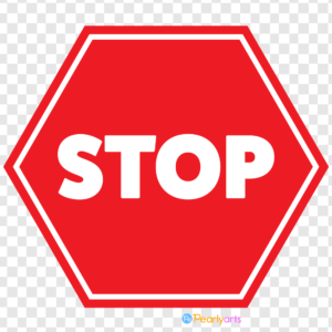 FREE Stop Sign Clipart WM | Pearly Arts