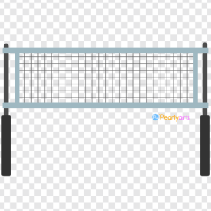 FREE Volleyball Net Clipart WM | Pearly Arts