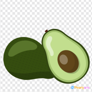 FREE Avocado Clipart WM | Pearly Arts