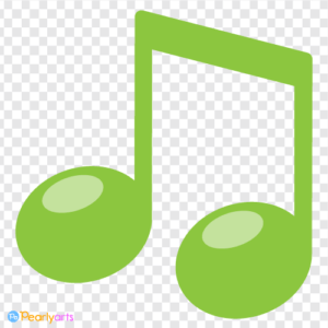 FREE Cute Beam Note Clipart WM | Pearly Arts
