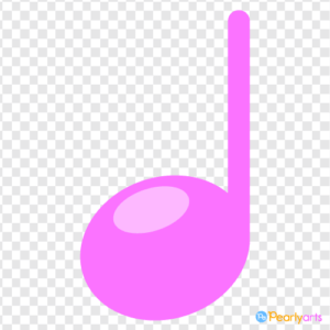 FREE Cute Quarter Note Clipart WM | Pearly Arts