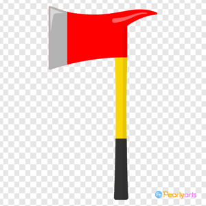 FREE Firefighter Axe Clipart WM | Pearly Arts