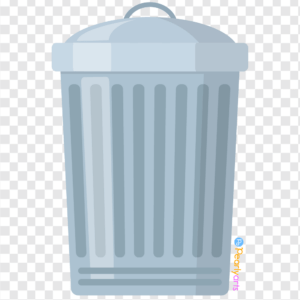 FREE Garbage Bin Clipart WM | Pearly Arts