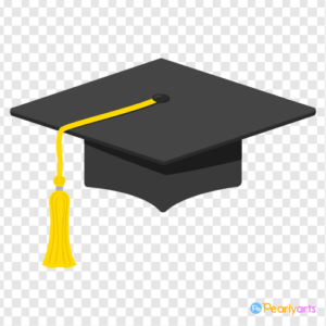 FREE Graduation Cap Clipart WM | Pearly Arts