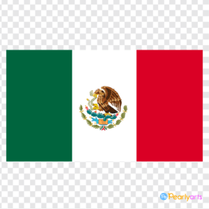 FREE Mexican Flag Clipart WM | Pearly Arts