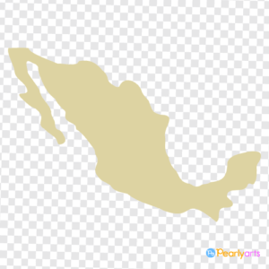 FREE Mexico Map Clipart WM | Pearly Arts