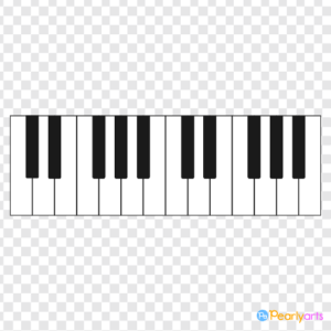 FREE Piano Keyboard Clipart WM | Pearly Arts