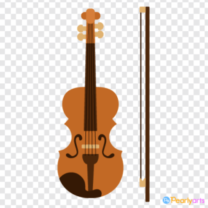 FREE Violin Clipart WM | Pearly Arts