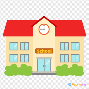 Free School Clipart WM | Pearly Arts | PNG file with no background. Free for commercial and private use. NO attribution.