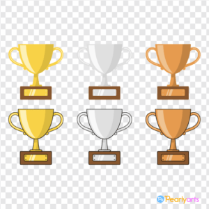 FREE Trophy Clipart Collection WM | Pearly Arts
