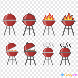 Free Barbecue Grill Clipart Collection WM | Pearly Arts